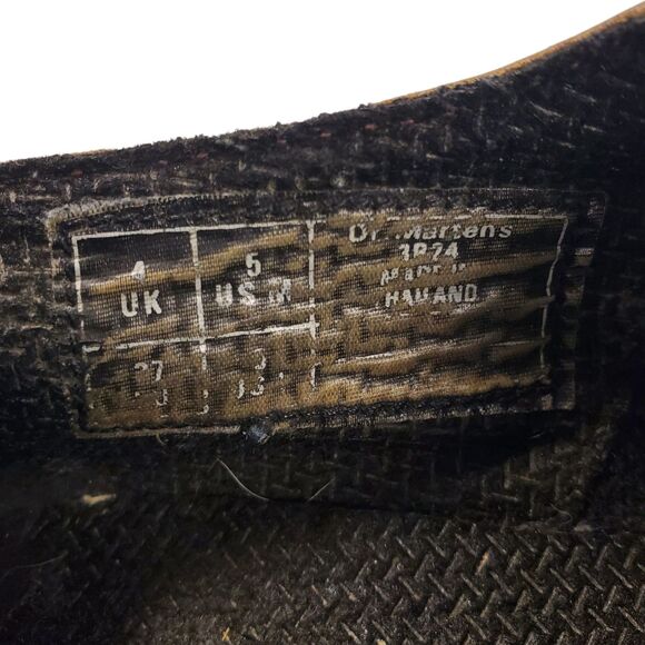 Vintage DR. MARTENS Shoes Womens Size 6 Burgundy Red T Strap Mary Janes Y2K 90s - Picture 14 of 14